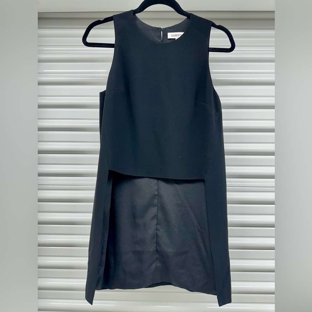 ELIZABETH & JAMES Black High-Low Top